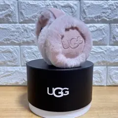 新品・未使用　UGG ピンク　イヤーマフ　【希少】　耳あて UGG】激レアカラー ピンクベージュ イヤーマフ uggシープスキン