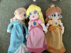 ピーチ姫・デイジー姫・ロゼッタ ぬいぐるみセット