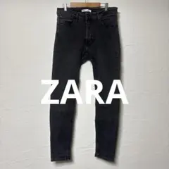 美品⭐︎ZARA⭐︎スキニーストレッチデニムパンツ/ブラック