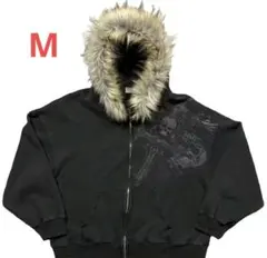 ファー付きジャケット