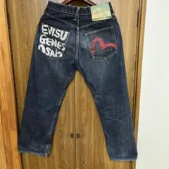EVISU GENES OSAKA デニムパンツ エッフェル塔パッチのサムネイル