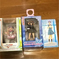 フィギュア3点セット(シェリル、綾波レイ、ハルヒ)
