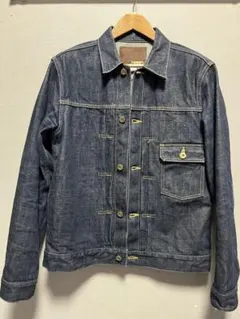 CALEE デニムジャケット インディゴ Lサイズのサムネイル