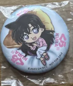 毛利蘭　名探偵コナン　くら寿司　缶バッジ