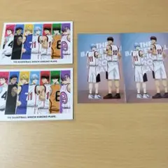 黒子のバスケ 黒バス 戦う背中 ポストカード 集合 特典