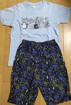 ポケモンTシャツとポケモンハーフパンツセット