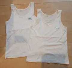 胸二重　メッシュタンクトップ