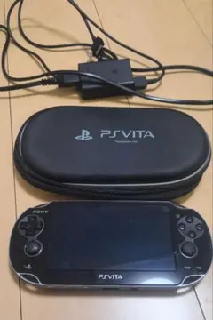 SONY PS Vita PCH-1100 本体 充電器・ケース付き