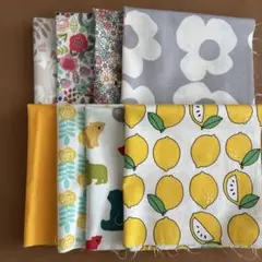 コットンプリント生地8枚セット