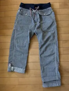 Lee リー　 ヒッコリーストライプイージーパンツ　 ウエストゴムのサムネイル