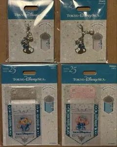 匿名配送 ダッフィー シェリーメイ リボン チャーム