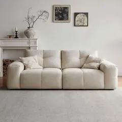 モダンファブリックソファ