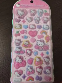 【新品】コットンパフィー　ハローキティ シール