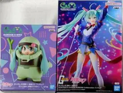 GUNDAM （ガンダム）x 初音ミク フィギュア 2点セット