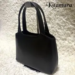 未使用】キタムラ 編み込み バッグ 黒 フォーマル 冠婚葬祭 入学 卒業 