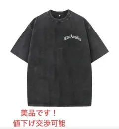 ビンテージ風　ロサンゼルスディストレスプリント　Tシャツ　メンズTシャツ
