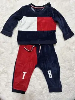 TOMMY HILFIGER セットアップ74/80cm