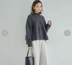 タグ付き新品　レディース　ニットプルオーバー（田中里奈）しまむら