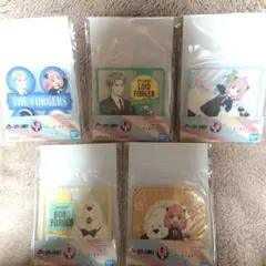 SPY×FAMILY 一番くじ　G賞 ラバーコースター5点セット