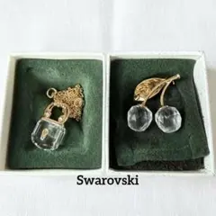 Swarovski スワロフスキー ブローチ&ネックレスセット