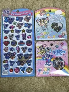 国内正規品　エンジェルブルー　うるちゅるポップシールおはじきシールフレーク　3種
