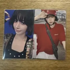 LESSERAFIM サクラ　SPAGHETTI ラキドロ　タワレコ ステッカー