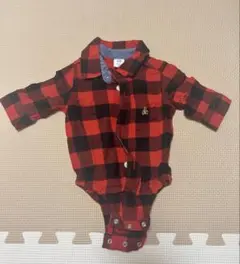 ギャップ　シャツ　ロンパース　0-3month 60サイズ