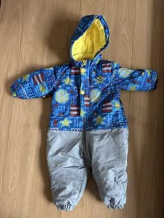 子ども用スノーボードウェア 幾何学模様