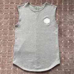 CRONOS ノースリーブ タンクトップ グレー M トレーニング　ジム