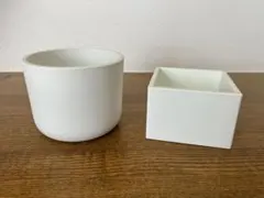 バルミューダ炊飯器　計量カップ 丸型 角型　未使用のサムネイル