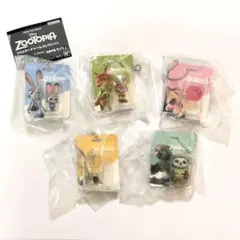 ズートピア ブリスターチャームコレクション コンプリートセット ガチャ