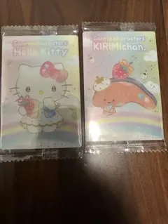 サンリオキャラクターズ ウエハース　ハローキティ　きりみちゃん