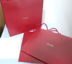 Cartier★カルティエ ショッパー（紙袋）＆封筒の3組セットで★