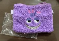 【未使用】モンスターズインク もこもこポーチ ランドール ガチャ