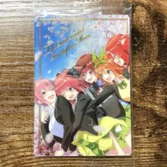 五等分の花嫁 ウエハース　ビジュアルカード　金色箔押し　集合