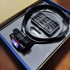 LED ヘッドランプ 交換用電池付き