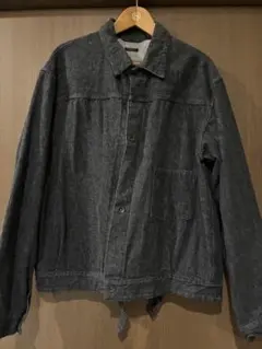 【COMOLI】デニムジャケット　ブラックエクリュ　Size4 COMOLI】DENIM JACKET BLACK ECRU - YouTube