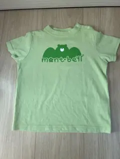 モンベル　キッズ　Tシャツ　くま　グリーン
