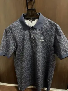 PING ネイビー ポロシャツ L