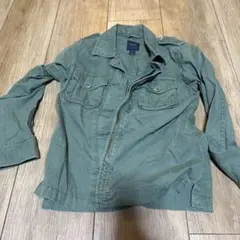 GapKids ミリタリージャケット M オリーブグリーン