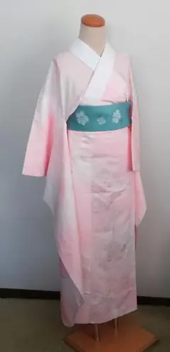 No. 15 化繊　振袖用長襦袢　やや汚れ有り