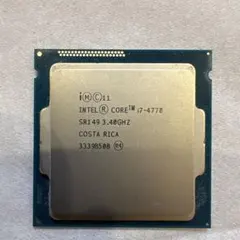 Intel Core i7 4770 CPU 3.40GHz