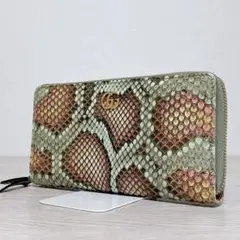 希少 金運 黄色 グッチ 長財布 ラウンドファスナー GG マーモント