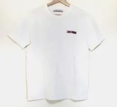 BORDERS at BALCONY Tシャツ ホワイト　半袖　白×ピンクのサムネイル