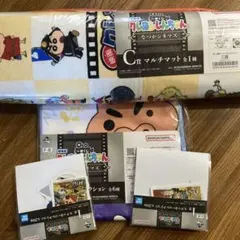 一番くじ　クレヨンしんちゃん　なつかシネマズ　C賞　マルチマット
