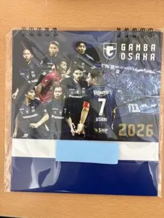 ガンバOSAKA 2026年卓上カレンダー
