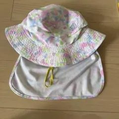 日よけ付き キッズハット 54cm タイダイ柄のサムネイル