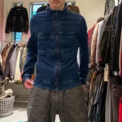 G-STAR RAW テック ジップアップ ストレッチ 3D デニムジャケット
