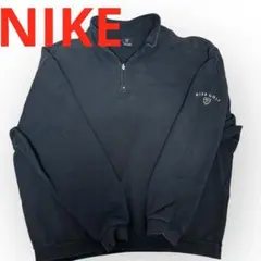 NIKE GOLF ハーフジップ スウェット ブラック XL程度