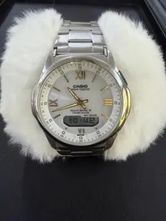 【CASIO】　Wave Ceptor　WVAーM630　電波ソーラー腕時計